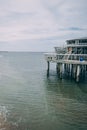 The pier of Scheveingen The Hague in The Netherlands Royalty Free Stock Photo