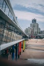 The pier of Scheveingen The Hague in The Netherlands Royalty Free Stock Photo