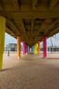 The pier of Scheveingen The Hague in The Netherlands Royalty Free Stock Photo