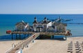 Pier of Sellin at the Baltic Sea