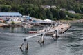 Pier at Sitka, Alaska Royalty Free Stock Photo