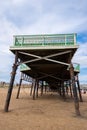 The pier at St Annes on Sea Fylde August 2020