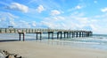 Pier on St Augustine beach