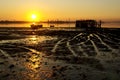 Pier at Sunset Royalty Free Stock Photo