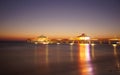 Pier at sunset Royalty Free Stock Photo