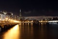 The pier and the Transamerica building Royalty Free Stock Photo