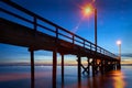 Pier Twilight Royalty Free Stock Photo