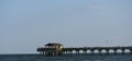 The Pier at Tybee Island Georgia Royalty Free Stock Photo