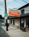 Pieracinis Market vintage sign, Tamaqua, Pennsylvania