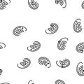 piercing fashion beauty earring vector seamless pattern