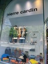 Pierre Cardin clothes store in Prague, Czech republic Royalty Free Stock Photo
