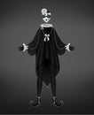 Pierrot costume, italian comedy del arte character