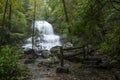 Pierson Falls in the dense forest of North Carolina near Saluda Royalty Free Stock Photo