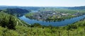 Piesport on the river Mosel Germany