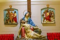 Pieta Mary Jesus Statue Saint Mary& x27;s Catholic Church San Antonio Texas