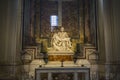 Pieta statue of Michelangelo in Basilica of saint Peter, Vatican Royalty Free Stock Photo