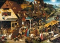 Pieter Bruegel the Elder, Netherlandish Proverbs