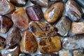 Red Pietersite Tumbled Stones Royalty Free Stock Photo