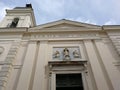 Pietrelcina - Facade of the Diocesan Sanctuary Royalty Free Stock Photo