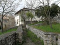 Pietrelcina - Palazzo Bozzi from the gardens Royalty Free Stock Photo