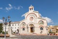 Pietrelcina, Benevento, Italy, Church of the Holy Family and Museum of Memories by Saint Father Pious Royalty Free Stock Photo