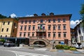 Pieve di Cadore, Italy - June 19 2022: Town hall in the town of Pieve di Cadore Royalty Free Stock Photo