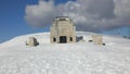 Pieve, TV, Italy - March 13, 2024: Military Memorial an ossuary of the WW1