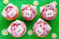 Pig cupcakes, animal shaped funny cakes for kids