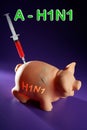 Pig influenza flu Injection, A h1n1 vaccine