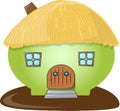 Pig-like house Royalty Free Stock Photo