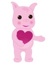 Pig with love