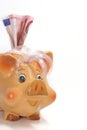 Pig money box Royalty Free Stock Photo