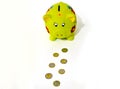 Pig money box, saving money concept Royalty Free Stock Photo