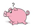 Pig wondering