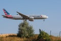 A Pigeon against a Boeing 777