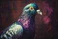 Pigeon bird art. Generate Ai