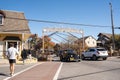 Historic Old Mill District in the tourist area of Pigeon Forge TN Royalty Free Stock Photo