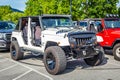 Modified Jeep Wrangler Sport X Unlimited JK Soft Top