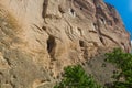 Pigeon houses in Zelve Open Air Museum, Cappadocia, Turk Royalty Free Stock Photo