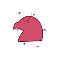 Pigeon icon design vector