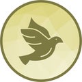 Pigeon icon vector image.