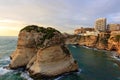 Pigeon Rock at Sunset in Beirut