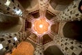 Pigeon tower ceiling