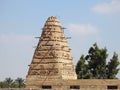 Pigeon tower, A dovecote, doocot or columbarium, a structure intended to house pigeons or doves, free-standing structures in a Royalty Free Stock Photo