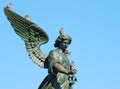 Pigeons Atop Bethesda Fountain Angel of the Waters Central park