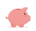 Piggy bank, cute icon. Money saving, economy, investment, banking or business services concept. Profit, income, earnings, budget,