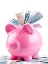 Piggy bank / money box Royalty Free Stock Photo