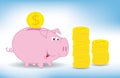 Piggy bank Royalty Free Stock Photo