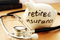 Retiree insurance. Royalty Free Stock Photo