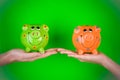 Piggy banks Royalty Free Stock Photo